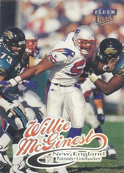 1999 Ultra #66 Willie McGinest Front