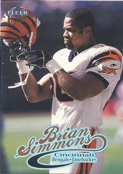1999 Ultra #89 Brian Simmons Front