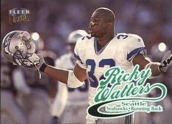1999 Ultra #115 Ricky Watters Front