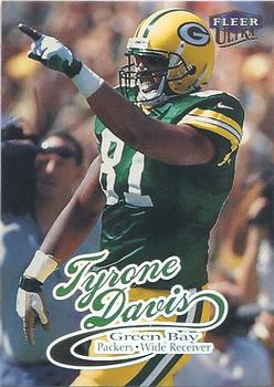 1999 Ultra #214 Tyrone Davis Front