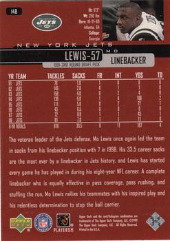 1999 Upper Deck #148 Mo Lewis Back