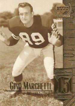 1999 Upper Deck Century Legends #15 Gino Marchetti Front