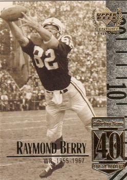 1999 Upper Deck Century Legends #40 Raymond Berry Front