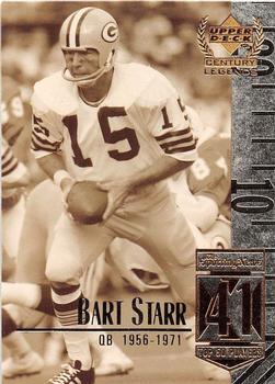 1999 Upper Deck Century Legends #41 Bart Starr Front