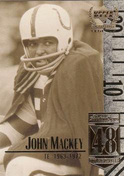 1999 Upper Deck Century Legends #48 John Mackey Front
