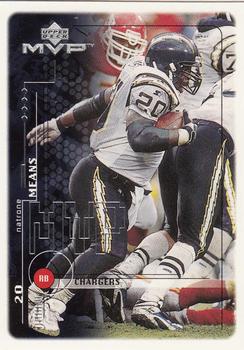 1999 Upper Deck MVP #160 Natrone Means Front
