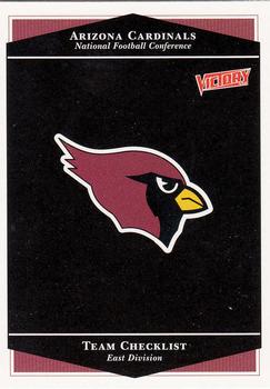 1999 Upper Deck Victory #1 Arizona Cardinals Checklist Front