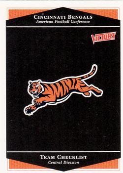 1999 Upper Deck Victory #53 Cincinnati Bengals Checklist Front