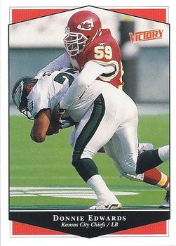 1999 Upper Deck Victory #131 Donnie Edwards Front