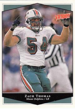 1999 Upper Deck Victory #135 Zach Thomas Front
