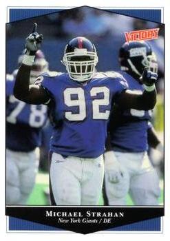 1999 Upper Deck Victory #178 Michael Strahan Front