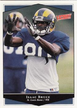 1999 Upper Deck Victory #218 Isaac Bruce Front