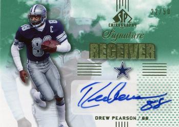 2007 SP Chirography - Signature Receivers Emerald #SRDP Drew Pearson Front