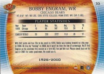 2000 Collector's Edge Masters #30 Bobby Engram Back