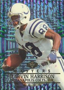 2000 Collector's Edge Masters #74 Marvin Harrison Front
