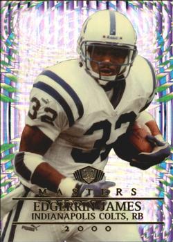 2000 Collector's Edge Masters #75 Edgerrin James Front