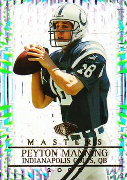 2000 Collector's Edge Masters #76 Peyton Manning Front
