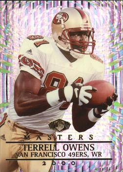 2000 Collector's Edge Masters #166 Terrell Owens Front