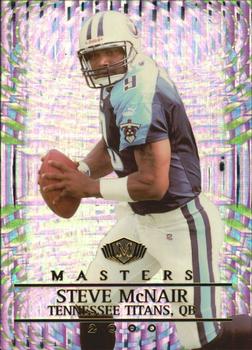 2000 Collector's Edge Masters #186 Steve McNair Front