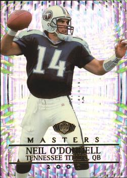2000 Collector's Edge Masters #187 Neil O'Donnell Front
