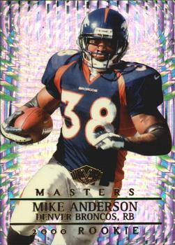 2000 Collector's Edge Masters #220 Mike Anderson Front