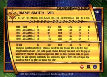 2000 Collector's Edge Odyssey #46 Jimmy Smith Back