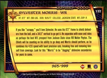 2000 Collector's Edge Odyssey #132 Sylvester Morris Back