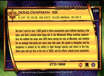 2000 Collector's Edge Odyssey #133 Doug Chapman Back
