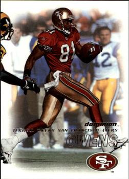 2000 SkyBox Dominion #60 Terrell Owens Front
