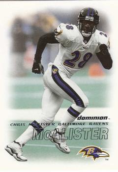 2000 SkyBox Dominion #89 Chris McAlister Front