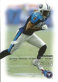 2000 SkyBox Dominion #107 Kevin Dyson Front
