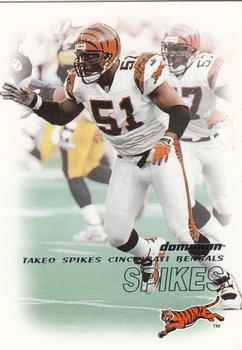 2000 SkyBox Dominion #177 Takeo Spikes Front