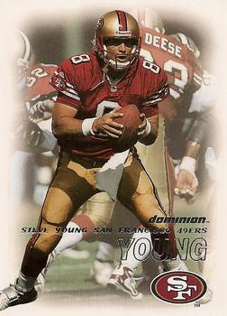 2000 SkyBox Dominion #190 Steve Young Front