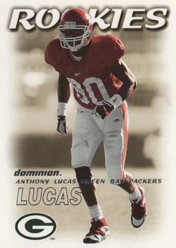 2000 SkyBox Dominion #210 Anthony Lucas Front