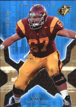 2007 SPx - Gold Rookies #120 Ryan Kalil Front