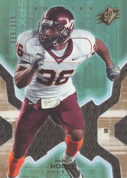 2007 SPx - Gold Rookies #155 Aaron Rouse Front