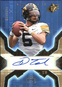 2007 SPx - Gold Rookies #172 Drew Tate Front