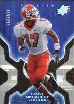 2007 SPx - Silver Holofoil Rookies #113 Marcus McCauley Front
