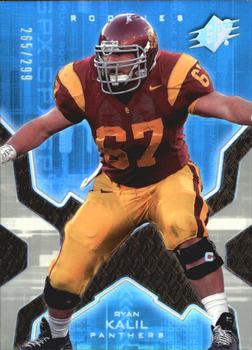 2007 SPx - Silver Holofoil Rookies #120 Ryan Kalil Front