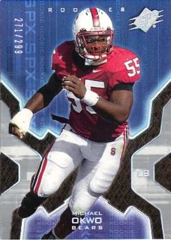 2007 SPx - Silver Holofoil Rookies #145 Michael Okwo Front
