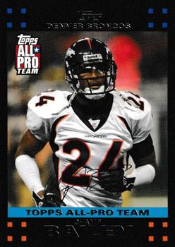 2007 Topps - All-Pro Team #11 Champ Bailey Front