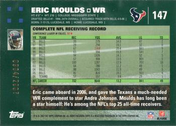 2007 Topps - Copper #147 Eric Moulds Back