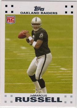 2007 Topps - Exclusive Rookies #1 JaMarcus Russell Front