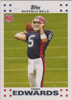2007 Topps - Exclusive Rookies #24 Trent Edwards Front