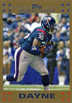 2007 Topps - Gold #71 Ron Dayne Front