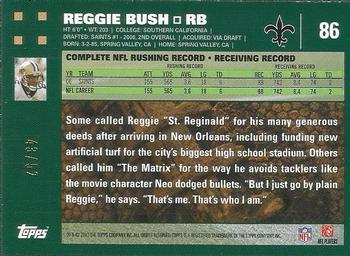 2007 Topps - Gold #86 Reggie Bush Back