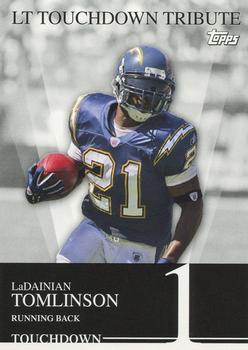 2007 Topps - LT Touchdown Tribute #1 LaDainian Tomlinson Front