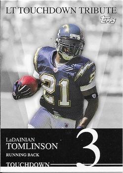 2007 Topps - LT Touchdown Tribute #3 LaDainian Tomlinson Front