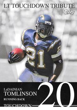 2007 Topps - LT Touchdown Tribute #20 LaDainian Tomlinson Front