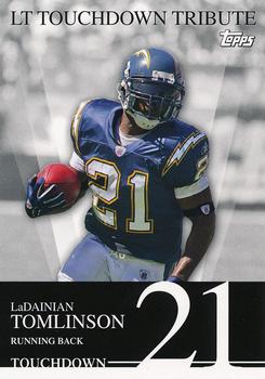 2007 Topps - LT Touchdown Tribute #21 LaDainian Tomlinson Front